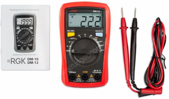 Мультиметр RGK DM-12 Мультиметр RGK DM-12