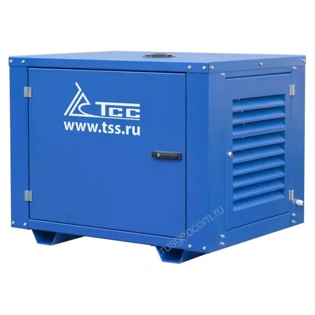 Бензиновый генератор TSS SGG 12000EH3LA + шумозащитный кожух МК-2.1 (со сборкой, с установкой ДГУ ТСС)