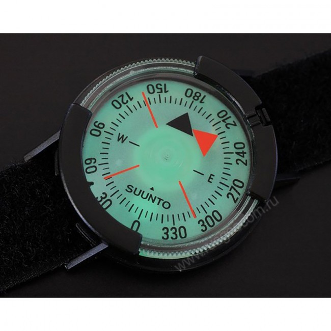 Компас на ремешке с застежкой-липучкой SUUNTO M-9/BLACK/BLACK/NH Компас на ремешке с застежкой-липучкой SUUNTO M-9/BLACK/BLACK/NH