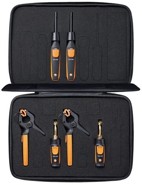 Набор смарт-зондов для холодильных систем (кейс/2x Testo 549i 2 Gen /2x Testo 115i 2 Gen /2x Testo 605i 2 Gen), протокол калибровки