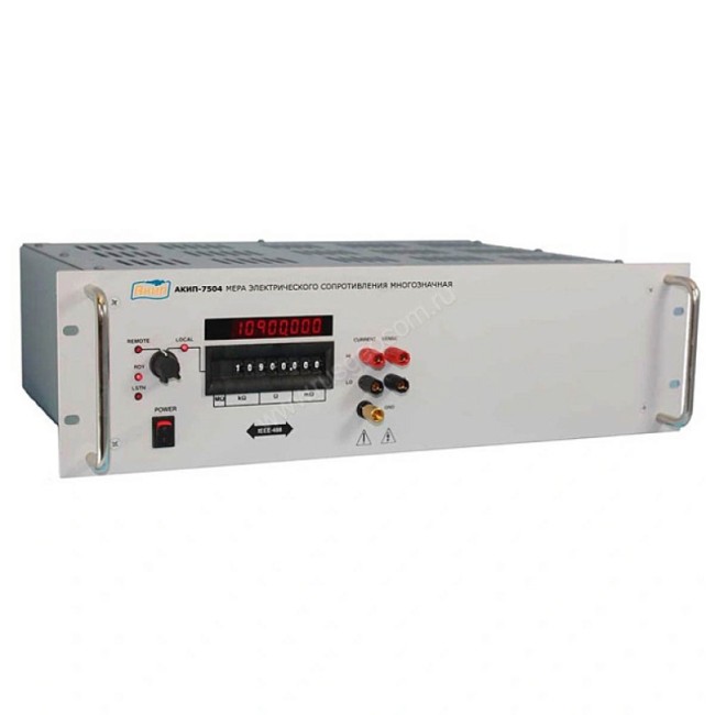 Мера сопротивления АКИП-7504/6 Мера сопротивления АКИП-7504/6