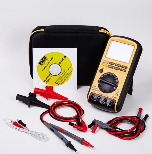 Мультиметр-мегаомметр VA-MM588