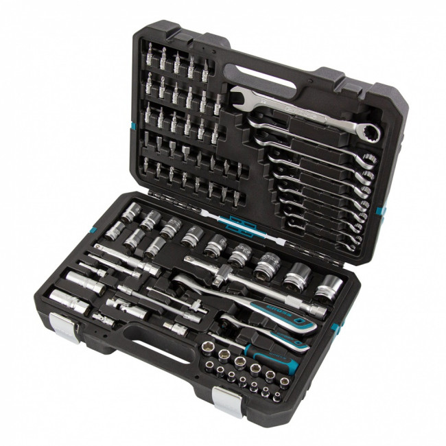 Набор инструментов 1/4", 1/2", CrV 82 предмета Gross Набор инструментов 1/4", 1/2", CrV 82 предмета Gross