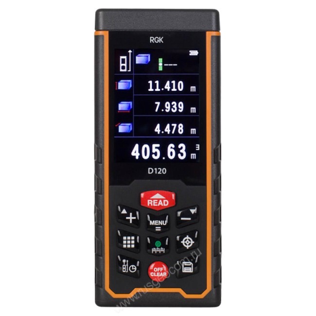 Лазерный дальномер с видоискателем RGK D120