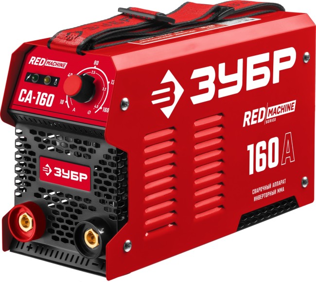 Сварочный аппарат инверторный СА-160 ЗУБР ММА Сварочный аппарат инверторный СА-160 ЗУБР ММА