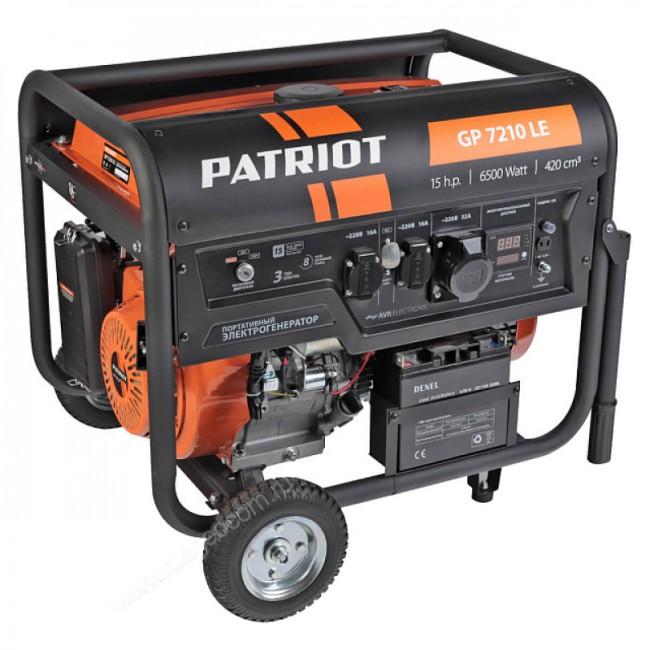 Бензиновый генератор Patriot GP 7210LE