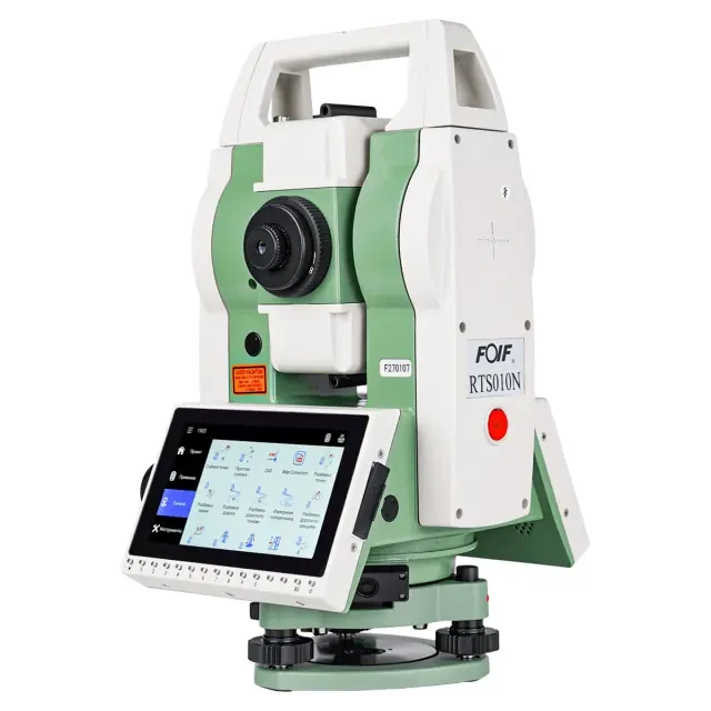 Электронный тахеометр FOIF RTS010N (R1000, 1") с ОС Android Электронный тахеометр FOIF RTS010N (R1000, 1") с ОС Android