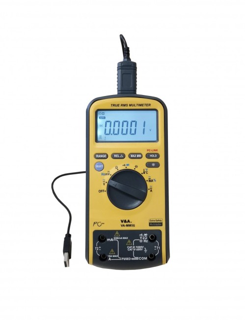 Мультиметр цифровой с повышенной защитой VA-ММ55 Мультиметр цифровой с повышенной защитой VA-ММ55