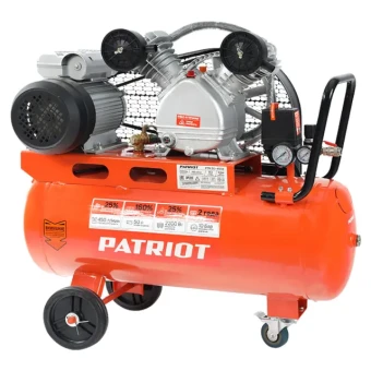 Компрессор поршневой ременной Patriot PTR 50-450A