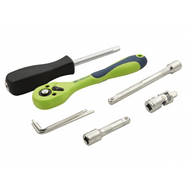 Набор инструментов 1/4" CrV 56 предметов Сибртех Набор инструментов 1/4" CrV 56 предметов Сибртех