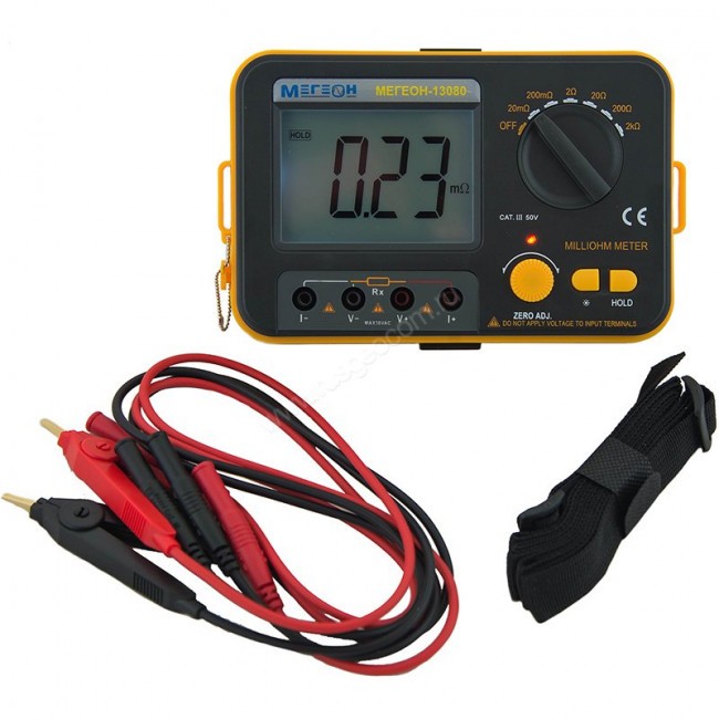 Микроомметр МЕГЕОН 13080 Микроомметр МЕГЕОН 13080