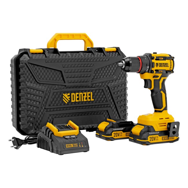 Дрель-шуруповерт аккумуляторная CDH-BL-20 Denzel