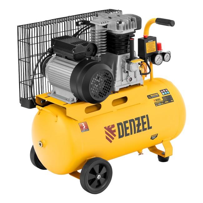 Компрессор воздушный ременной BCI2300/50 Denzel Компрессор воздушный ременной BCI2300/50 Denzel