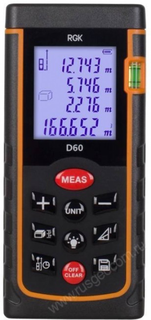 Лазерный дальномер RGK D60