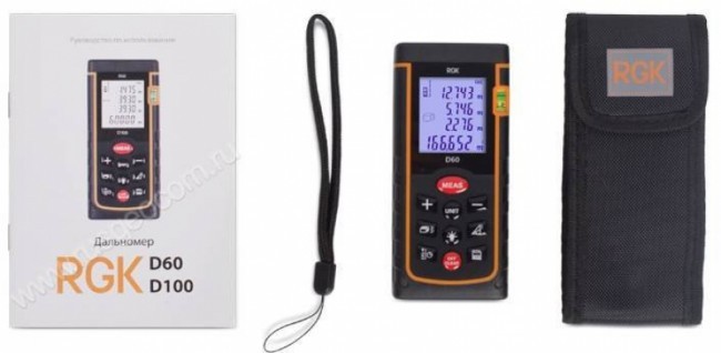 Лазерный дальномер RGK D60