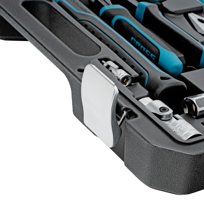 Набор инструментов 1/4", 1/2" CrV 76 предметов Gross Набор инструментов 1/4", 1/2" CrV 76 предметов Gross