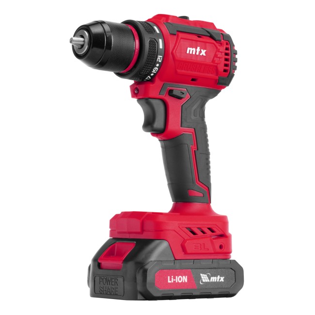 Дрель-шуруповерт аккумуляторная CDS-BL-20 MTX