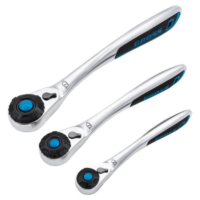 Набор инструментов 1/2", 3/8", 1/4" CrV 216 предметов Gross Набор инструментов 1/2", 3/8", 1/4" CrV 216 предметов Gross