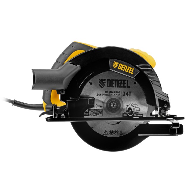 Пила циркулярная CSD-165, 1400 Вт, 165 мм Denzel