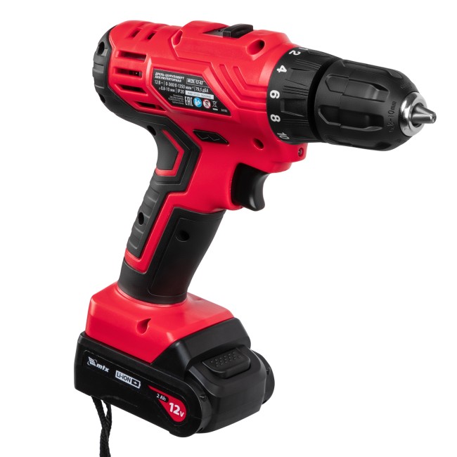 Дрель-шуруповерт аккумуляторная MCDL-12-02 MTX