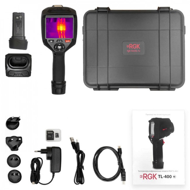 Тепловизор RGK TL-400 с поверкой Тепловизор RGK TL-400 с поверкой