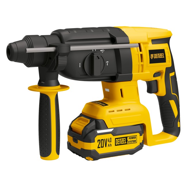 Перфоратор аккумуляторный RHH-BL-20-28, 3 Дж Denzel