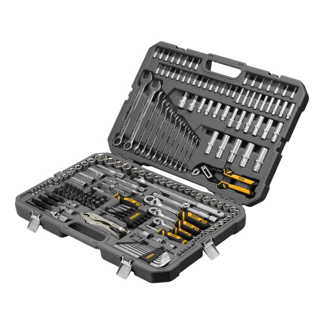 Набор инструментов 1/2", 3/8", 1/4" 232 предмета Denzel