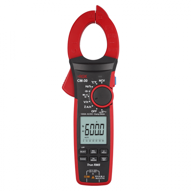 Токоизмерительные клещи RGK CM-30 Токоизмерительные клещи RGK CM-30