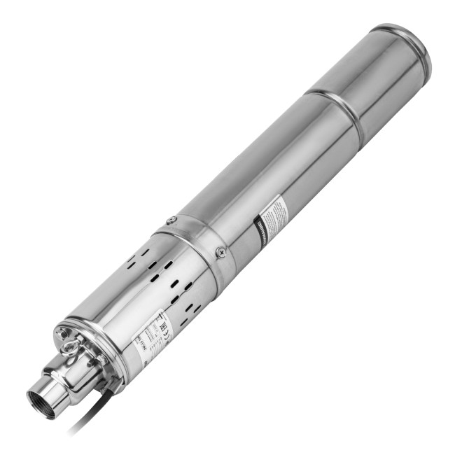 Скважинный насос DWS-3,5-100, винтовой, диаметр 3,5", 800 Вт, 1700 л/ч, напор 100 м Denzel