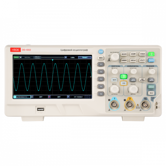 Цифровой осциллограф RGK DO-1002 Цифровой осциллограф RGK DO-1002