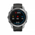 Часы Garmin Fenix 7 серебристый с графитовым силиконовым ремешком Часы Garmin Fenix 7 серебристый с графитовым силиконовым ремешком
