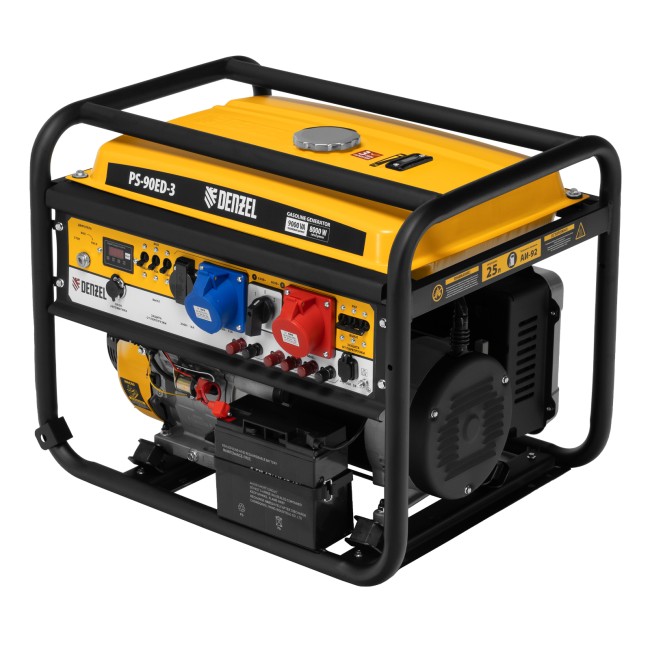 Генератор бензиновый PS 90 ED-3, 9.0 кВт Denzel
