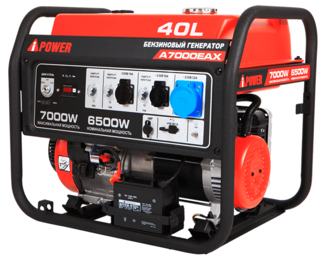Бензиновый генератор A-iPower A7000EAX