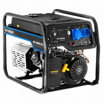 Бензиновый генератор Hyundai HHY 10000FE ATS + транспортировочный комплект HOME Serie 10000