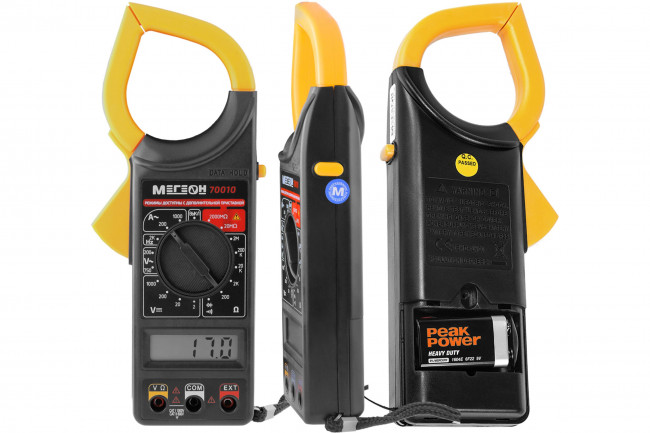 Токовые клещи МЕГЕОН 70010 Токовые клещи МЕГЕОН 70010
