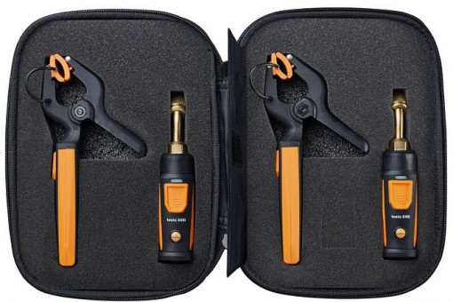 Набор смарт-зондов для холодильных систем (кейс/2x Testo 549i 2 Gen /2x Testo 115i 2 Gen), протокол калибровки