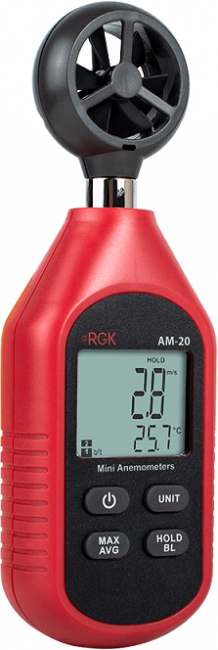 Термоанемометр RGK AM-20 с поверкой