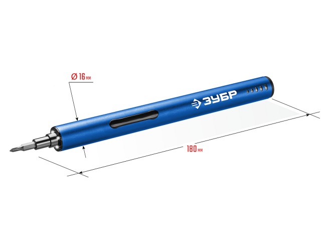 Аккумуляторная отвертка для точных работ ОТР-4 Н20 ЗУБР