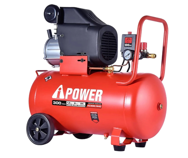 Компрессор поршневой масляный AC300/24D A-iPower Компрессор поршневой масляный AC300/24D A-iPower