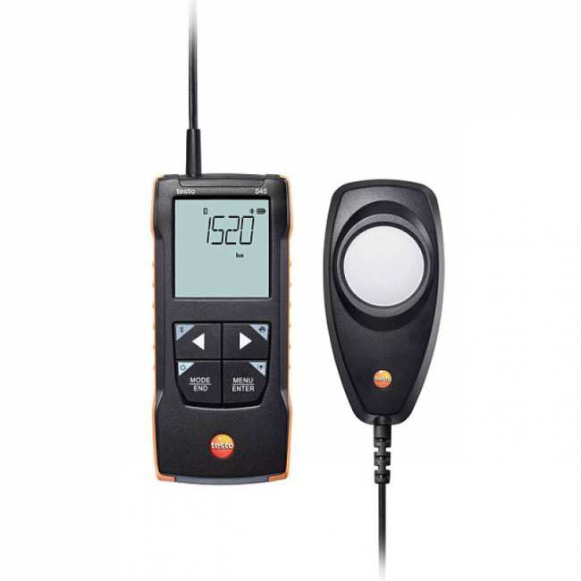 Люксметр Testo 545 с подключением к приложению Люксметр Testo 545 с подключением к приложению