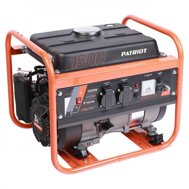 Бензиновый генератор Patriot GRS 1500 Бензиновый генератор Patriot GRS 1500