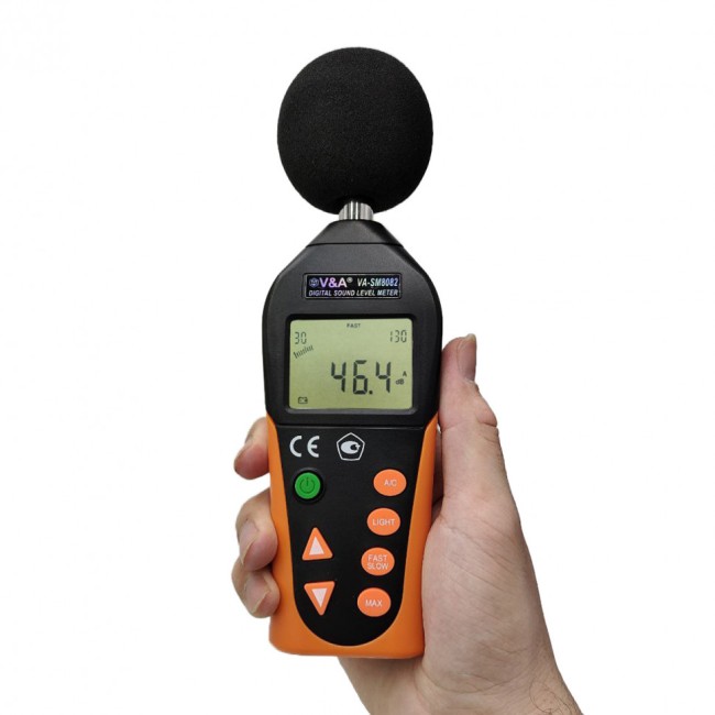 Шумомер VA-SM8082 с поверкой Шумомер VA-SM8082 с поверкой