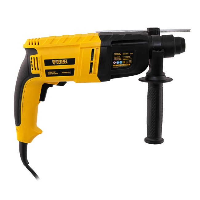 Перфоратор электрический RHH-600-22 2,5 Дж Denzel