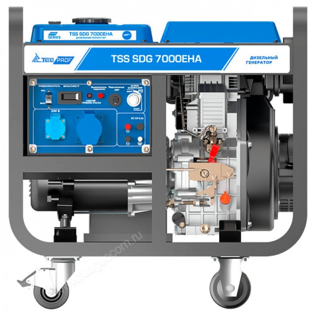 Дизельный генератор TSS SDG 7000EH3A NEW (100034)